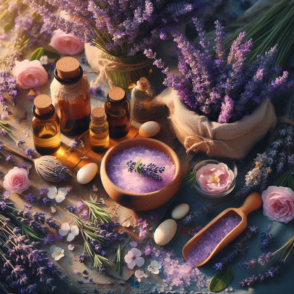 Lavanda Mesimeri de primavera
